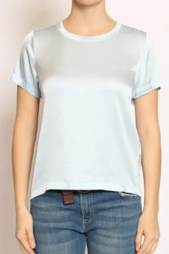 Vicolo Blusa girocollo satin