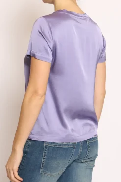 Vicolo Blusa girocollo satin