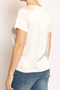 Vicolo Blusa girocollo satin