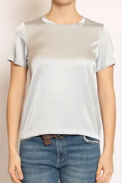 Vicolo Blusa girocollo satin