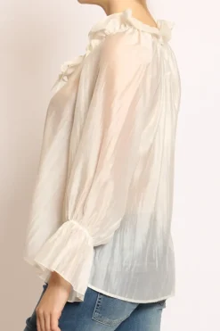 Tensione In Blusa rouches burro