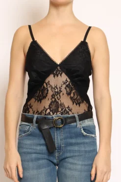 Vicolo Body pizzo nero