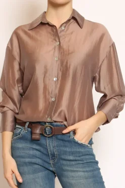 Zeroassoluto Camicia CAMY in mussola TENCEL FIBRA NATURALE