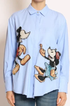 Tensione In Camicia patch topo