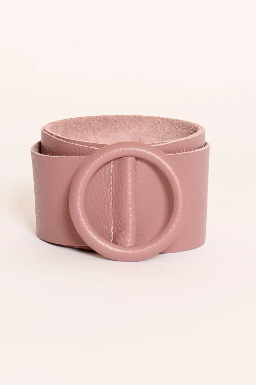 Fusciacca in pelle rosa antico