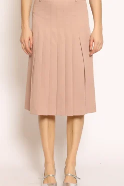 Vicolo Gonna plisse\' con pizzo