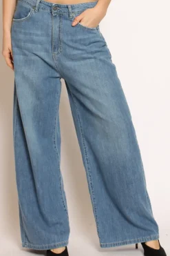 Tensione In Jeans GIUSI LIGHT wide leg denim light