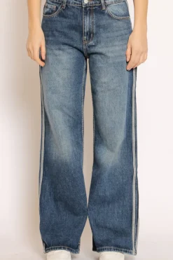 Zeroassoluto Jeans JANE banda laterale denim