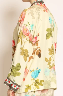 Wu'Side Kimono corto fantasia burro/peach/militare
