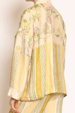 Wu'Side Kimono fantasia cipria/olio/rosa