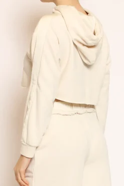 Have one Maglia crop cappuccio