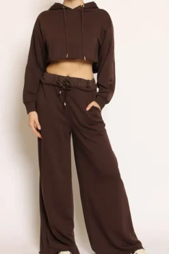Have one Maglia crop cappuccio