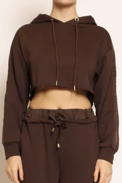 Have one Maglia crop cappuccio