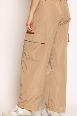Zeroassoluto Pantalone cargo tessuto parachute