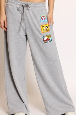 Tensione In Pantalone felpa patch Snoopy