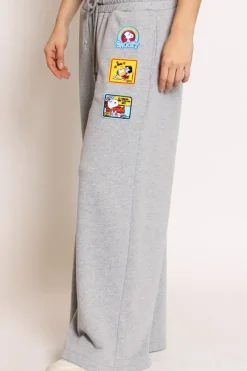 Tensione In Pantalone felpa patch Snoopy