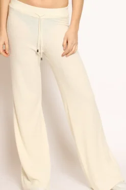 Kontatto Pantalone in bouclu00e8 elasticizzato con coulisse