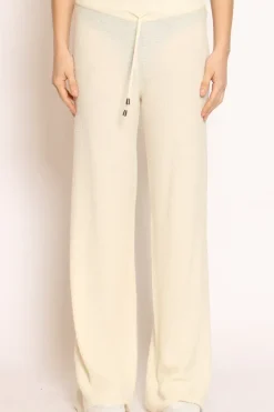 Kontatto Pantalone in bouclu00e8 elasticizzato con coulisse