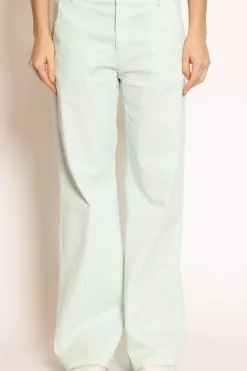 Zeroassoluto Pantalone lilly palazzo cotone elasticizzato