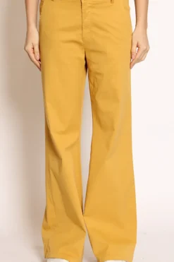 Zeroassoluto Pantalone lilly palazzo cotone elasticizzato