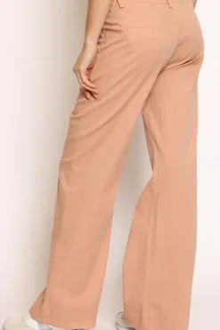 Zeroassoluto Pantalone LILLY palazzo cotone elasticizzato