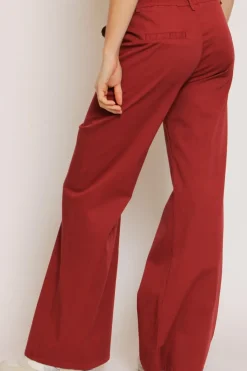 Zeroassoluto Pantalone LILLY palazzo cotone elasticizzato