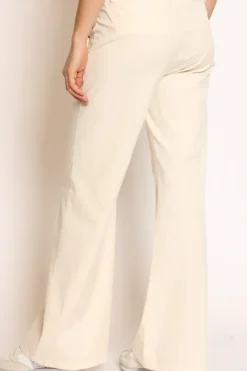 Zeroassoluto Pantalone lilly palazzo cotone elasticizzato