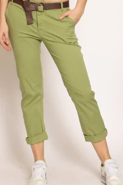 Zeroassoluto Pantalone LOIS chino cotone elasticizzato
