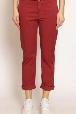 Zeroassoluto Pantalone LOIS chino cotone elasticizzato