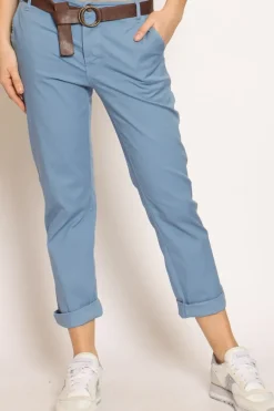 Zeroassoluto Pantalone LOIS chino cotone elasticizzato