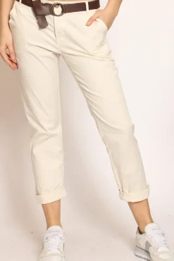 Zeroassoluto Pantalone LOIS chino cotone elasticizzato