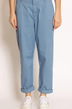 Zeroassoluto Pantalone lola c/pinces ed elastico dietro