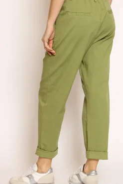 Zeroassoluto Pantalone LOLA elastico dietro cotone elasticizzato