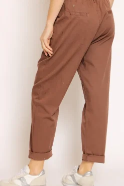 Zeroassoluto Pantalone LOLA elastico dietro cotone elasticizzato