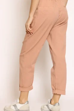 Zeroassoluto Pantalone LOLA elastico dietro cotone elasticizzato