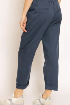 Zeroassoluto Pantalone LOLA elastico dietro cotone elasticizzato