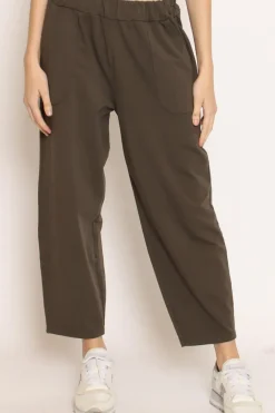 Zeroassoluto Pantalone mom fit felpa light