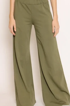 Zeroassoluto Pantalone palazzo felpa light