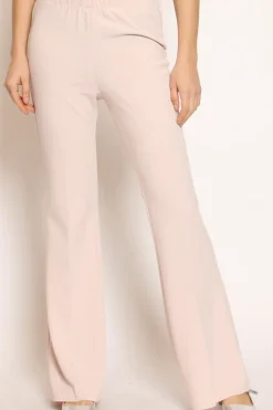 Vicolo Pantalone zampetta tessuto elasticizzato