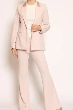Vicolo Pantalone zampetta tessuto elasticizzato