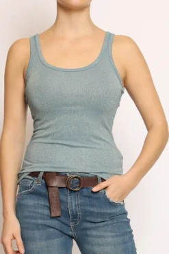 Zeroassoluto Top lurex avio