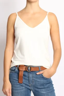 Zeroassoluto Top underware in jersey elasticcizato
