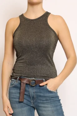 Zeroassoluto Top vogatore lurex