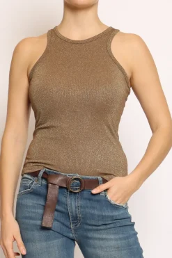 Zeroassoluto Top vogatore lurex