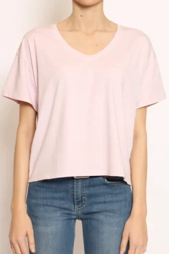 Zeroassoluto T-shirt scollo V mezza manica