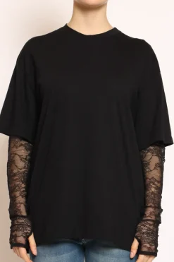 Vicolo T-shirt con pizzo
