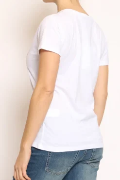 Have one T-shirt cuore love bianco