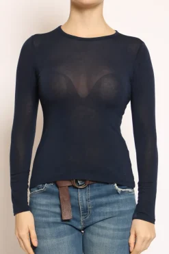 Zeroassoluto T-shirt elasticizzata misto seta