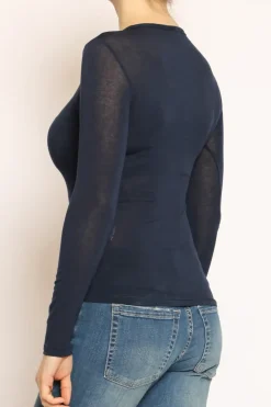 Zeroassoluto T-shirt elasticizzata misto seta