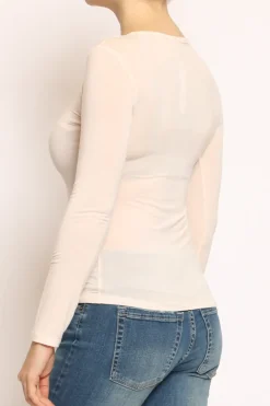 Zeroassoluto T-shirt elasticizzata misto seta